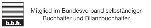 Logo b.b.h. Mitglied im Bundesverband selbständiger Buchhalter und Bilanzbuchhalter